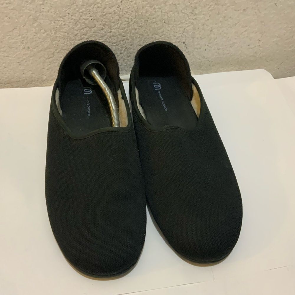 Mahabis Shoes Mens 13.5 black  Iconic Classic Wool Slippers Comfy